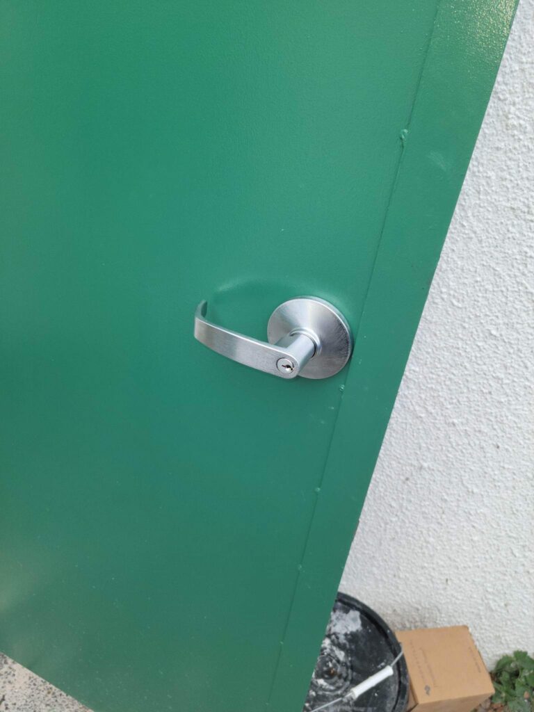 Commercial door handle lock for business. Business Locks